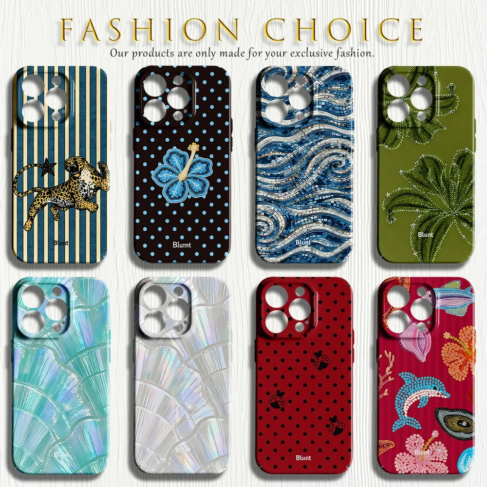 Dot Flower Phone Case for Samsung Galaxy S20 S21 S22 S23 S24 S25 S26 FE Plus Note20 Ultra 4G 5G Glossy Film Hard PC Cover