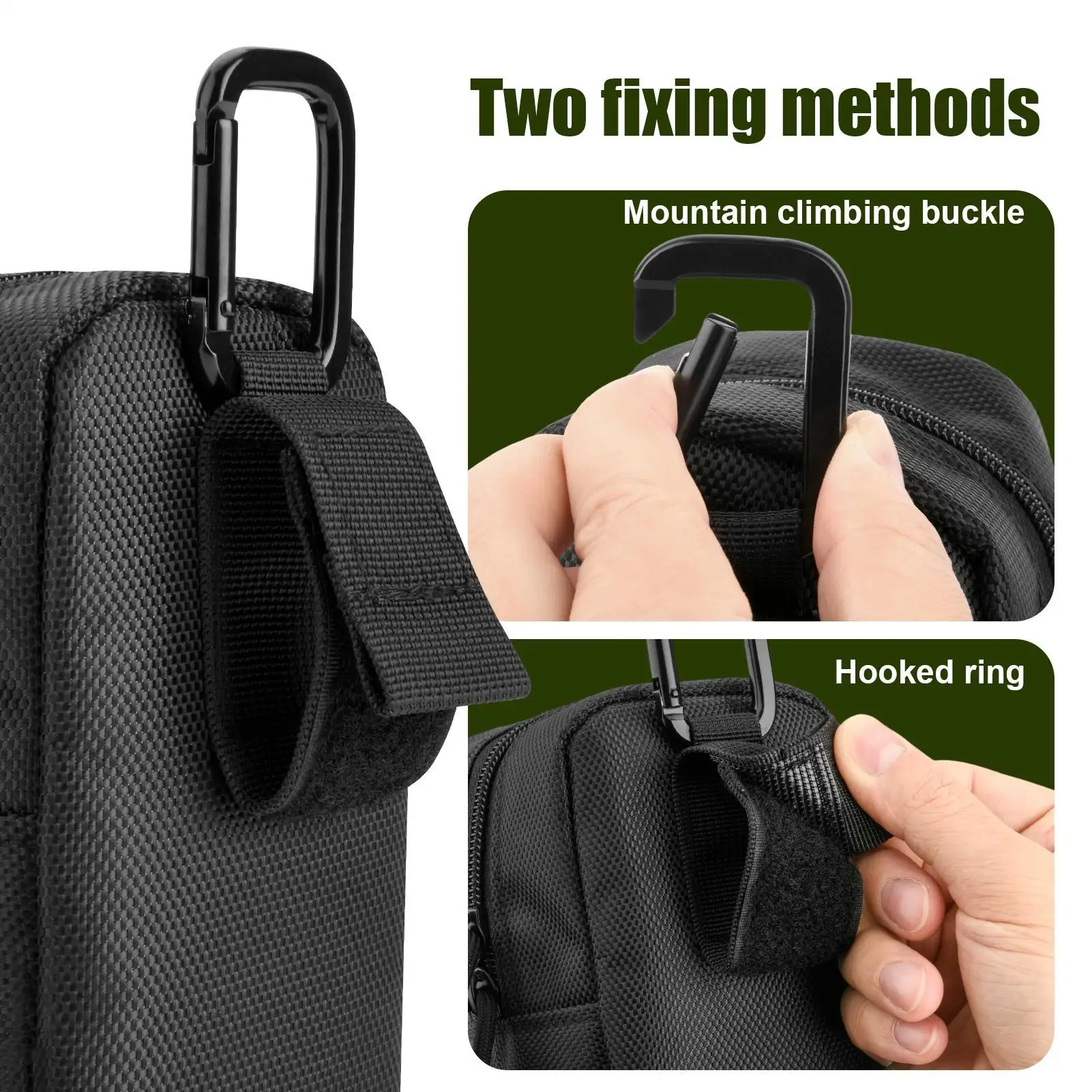 

Чехол для монокулярного телескопа, портативный чехол для переноски, противоударный чехол с зажимом для наблюдения за птицами, альпинизма, кемпинга, рыбалки