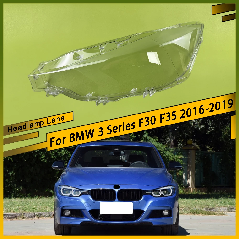 

Крышка объектива фар автомобиля, прозрачный абажур, прозрачная крышка фары, корпус лампы для BMW 3 серии F30 F35 2016 2017 2018 2019