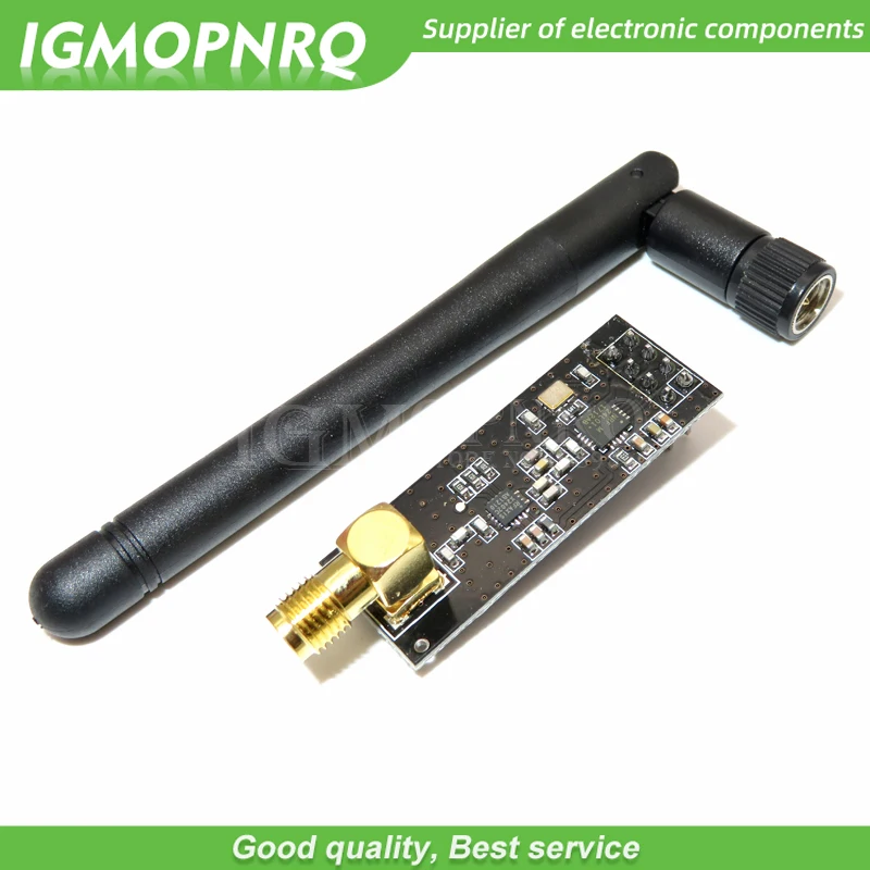 1sets 2.4G wireless modules 1100-Meters Long-Distance NRF24L01+PA+LNA wireless modules (with antenna)