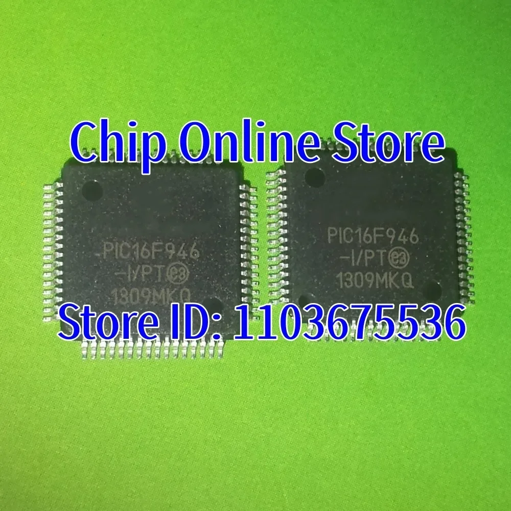 2~50pcs  PIC16F946-I/PT  TQFP64  New Original  8 Bit Microcontroller MCU  PIC16F946