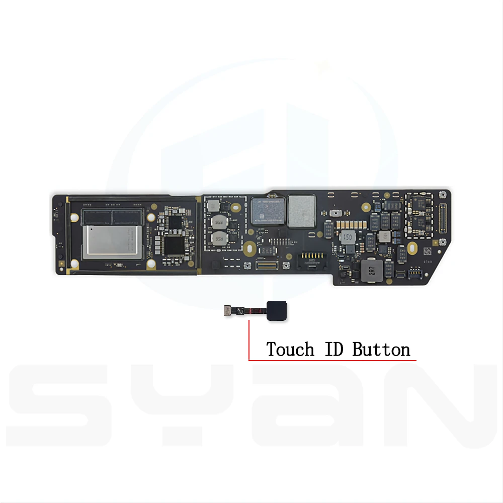 Tested A2337 Motherboard With Touch ID for Macbook Air 13” M1 A2337 Logic Board RAM 8G 16G SSD 256GB 512GB 1TB 820-02016-A