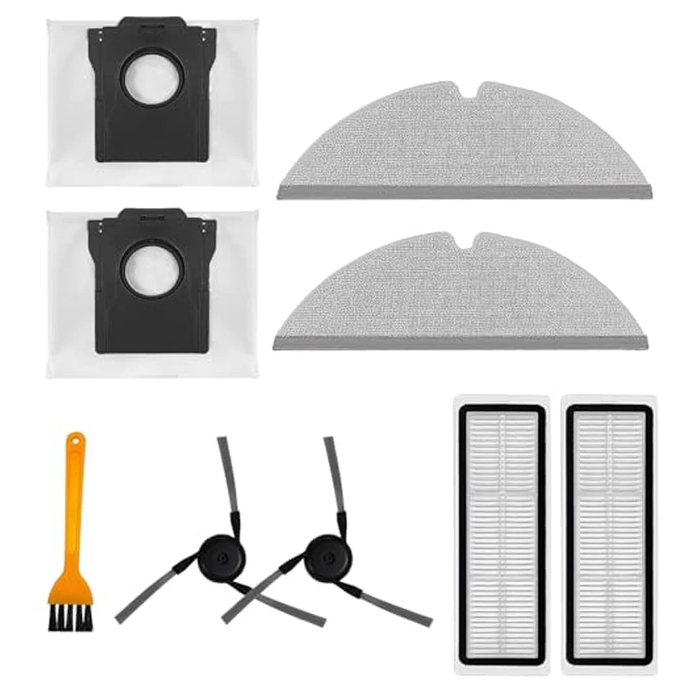 2 Side Brushes+2 Fi… - image