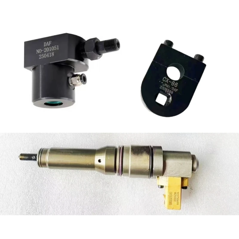 DAF CRIN CRDI Injector Fixture Clamp Adaptor Disassemble Wrench Repair Tool for Delphi