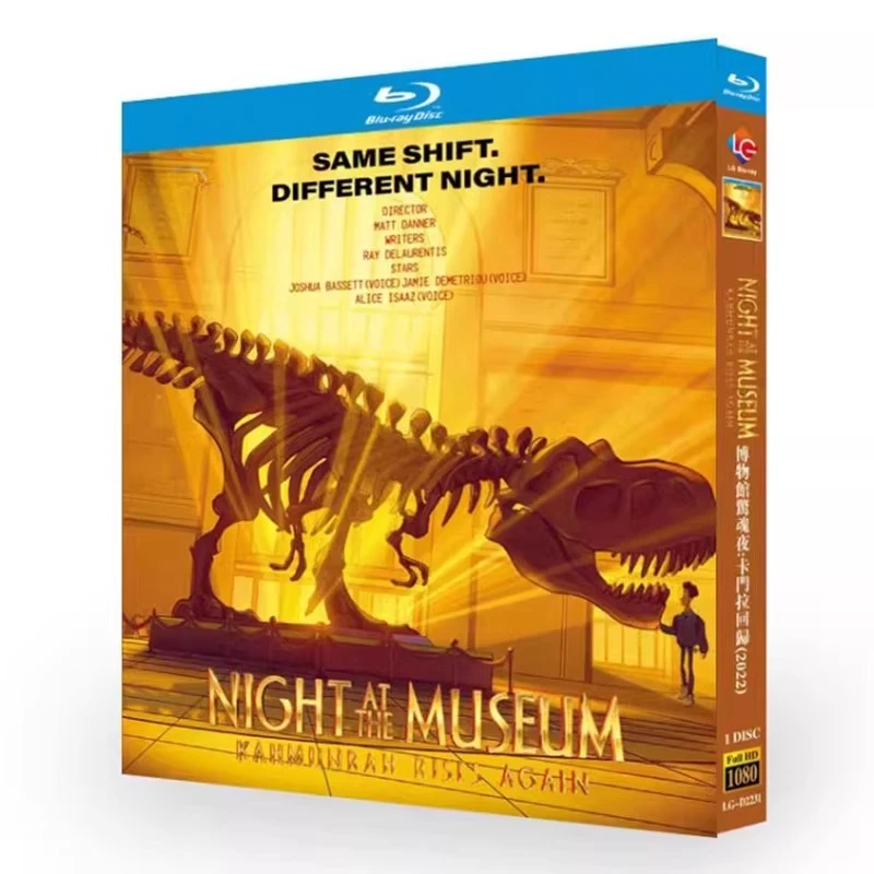 

Night At The Museum Kahumunrah Rises Again 2022 Blu-ray Disc