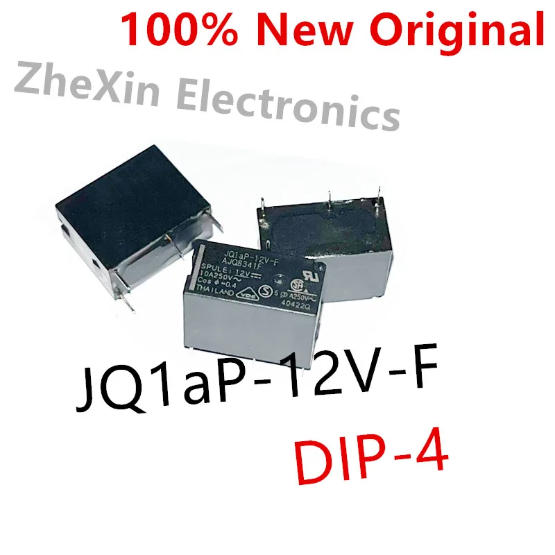5 Pçs/lote JQ1aP-12V-F 、 JQ1aP-5V-F DIP-4 Novo Relé de Potência Universal 12VDC 5VDC AJQ8341F 、 AJQ8349F