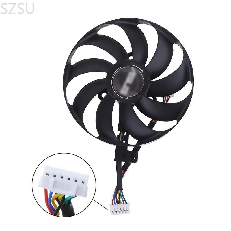 SZSU T129215SU Computer Graphics Card Fan Graphic 4/6/7Pin 12V 88mm