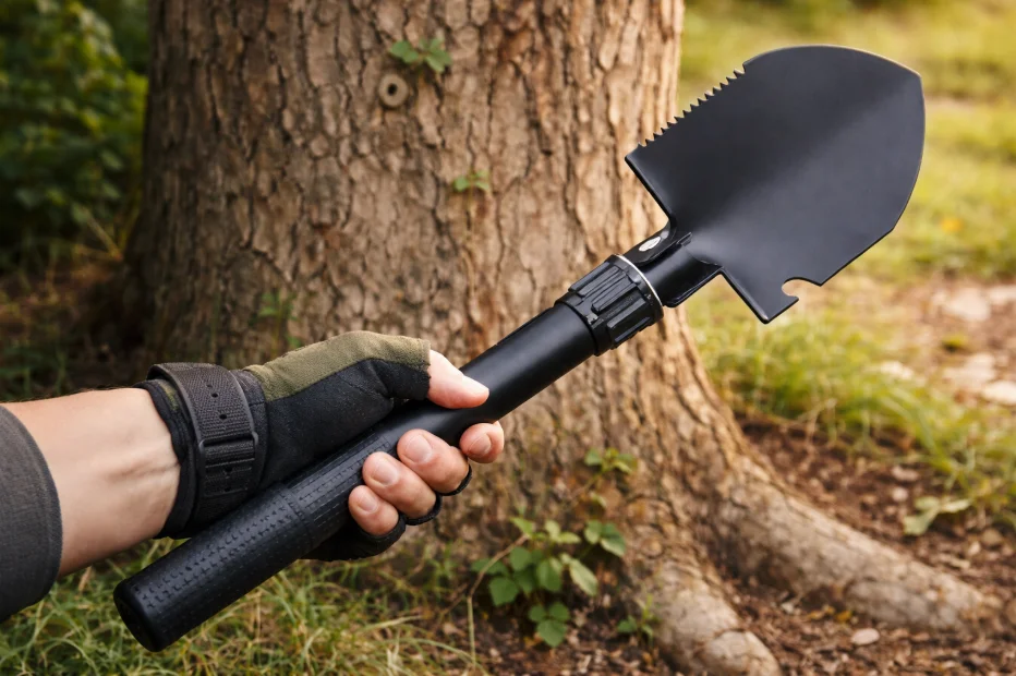 Compact Folding Shovel For Hiking Backpacking And EmergencyKits Strong Build For Tough Terrains Garden Hand Tools