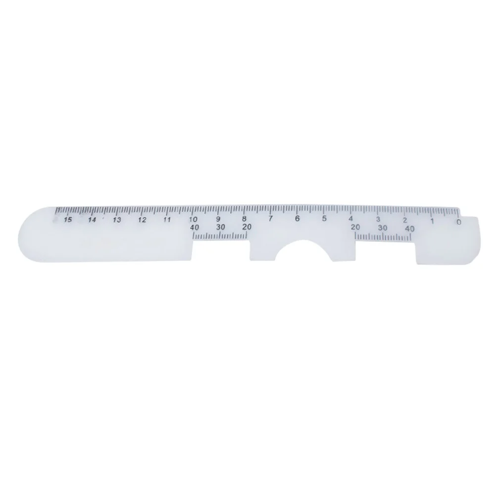 

5 Pcs Glasses Pupil Distance Measurement Eyeglasses Tool Pd Measuring Instrument Millimeter Ruler White Optical Optician