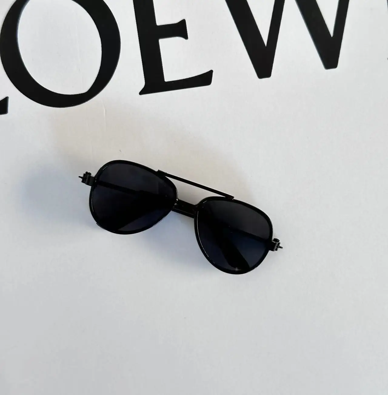 Gafas para Labubu sentado Macaron muñeca piloto gafas de Metal lindos Mini accesorios para figura de vinilo decoración de gafas elegante y fresca