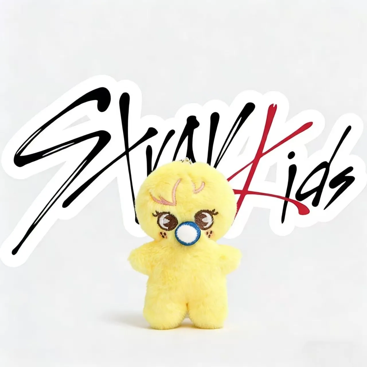 

10CM New KPOP 2026 dominATE SKZOO StrayKids pacifier dummy finger puppet toy Felix Bang Chan Hyunjin Plush Doll keychain Pendant