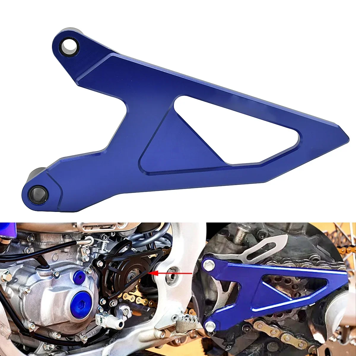 

Motorcycle Front Sprocket Cover Chain Protector Guard For Yamaha YZ250 YZ250X YZ250F WR250F YZ 250 250X 250F WR Dirt Pit Bike