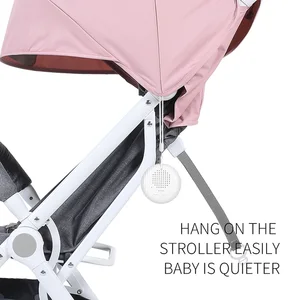 Baby White Noise Sound Machine, beruhigende Sounds Player, zeitgesteuert, einstellbares Volumen, wiederaufladbare USB, 10 beruhigende Klänge 12 Hauptverkäufe Schlafsteuerung - №8