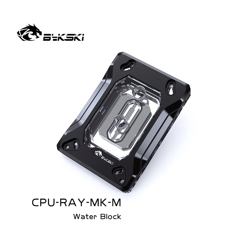Bykski per AMD RYZEN3000 RyzenAM3/AM3+/AM4 1950X TR4 X399 X570 CPU Blocco acqua Ventola di raffreddamento Radiatore in rame Dispositivo di raffreddamento dell'acqua di raffreddamento