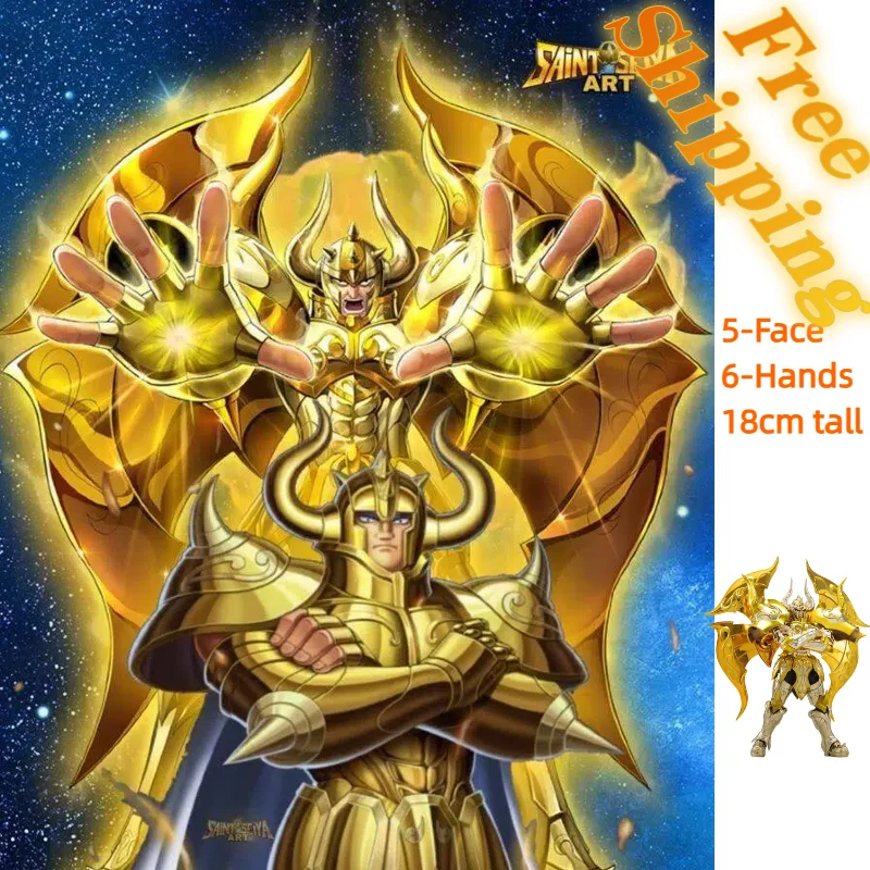 

In Stock JModel/MST Model Saint Seiya Myth Cloth EX Taurus Aldebaran Soul of God/SOG Gold Knights of 18cm Zodiac Action Figure