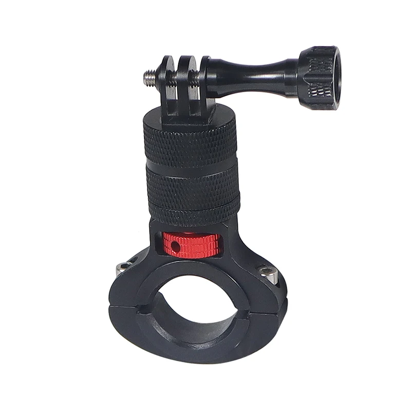 Verstärkte Fahrradlenkerhalterung 1/4 Schraube für GoPro 13 12 Insta360 X5 X4 DJI OSMO 360 Kamera Handy Motorradhalter – Detail 17