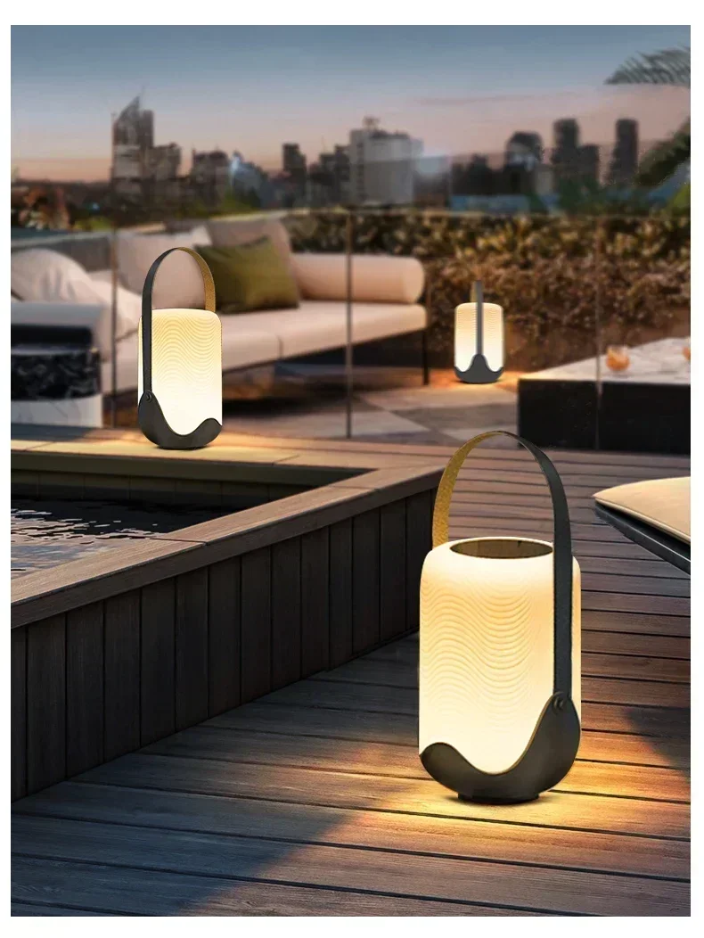 Outdoor Acrílico Solar LED Lawn Lamp, ambiente decorativo, economia de energia, sem fio, Jardim Luz