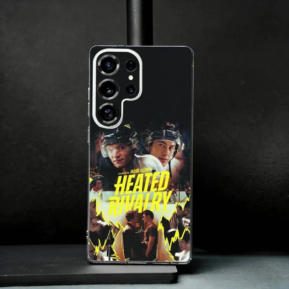 

Popular TV H-Heated R-Rivalr Phone Case For Samsung S25,S24,S21,S22,S23,S30,Ultra,S20,Plus,Fe,Note,10,9,5G Transparent Cover