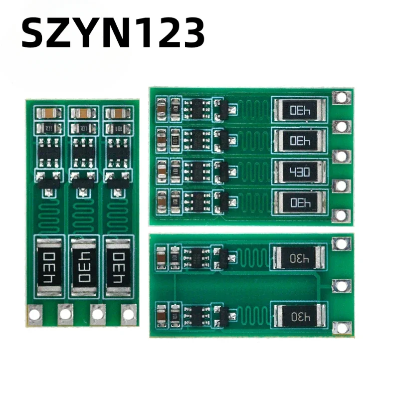 2PCS 2S 3S 4S Balance Board 8.4V 12.6V 16.8V 18650 Polymer Li-ion Lithium Battery Balancer BMS 100mA Balanced Current