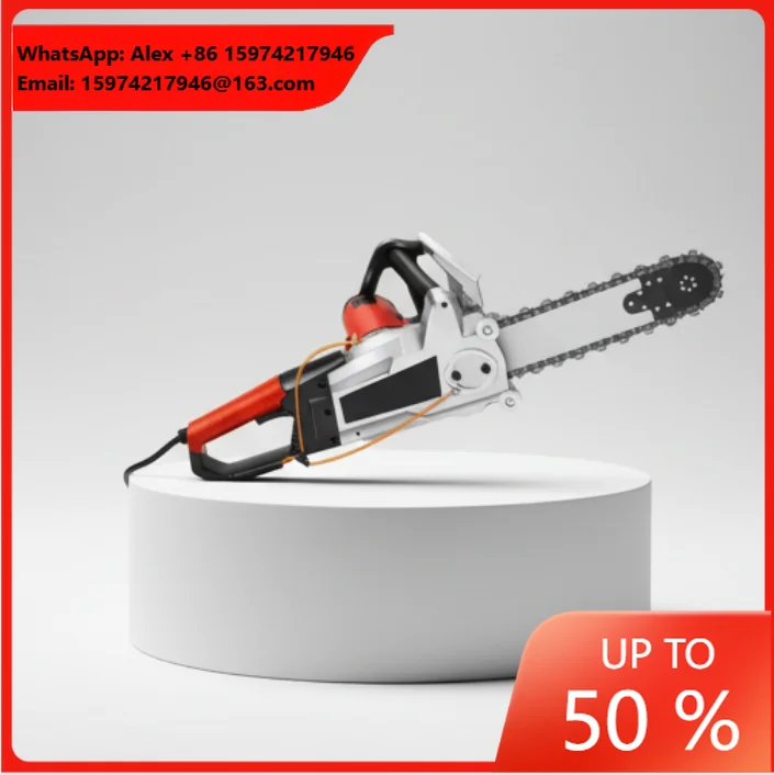 Factory Price Concrete Cutting Chain Saw Machine Brick Wall Cutting Machine 220v Handheld Cutting Marble Stone Chainsaw Machine