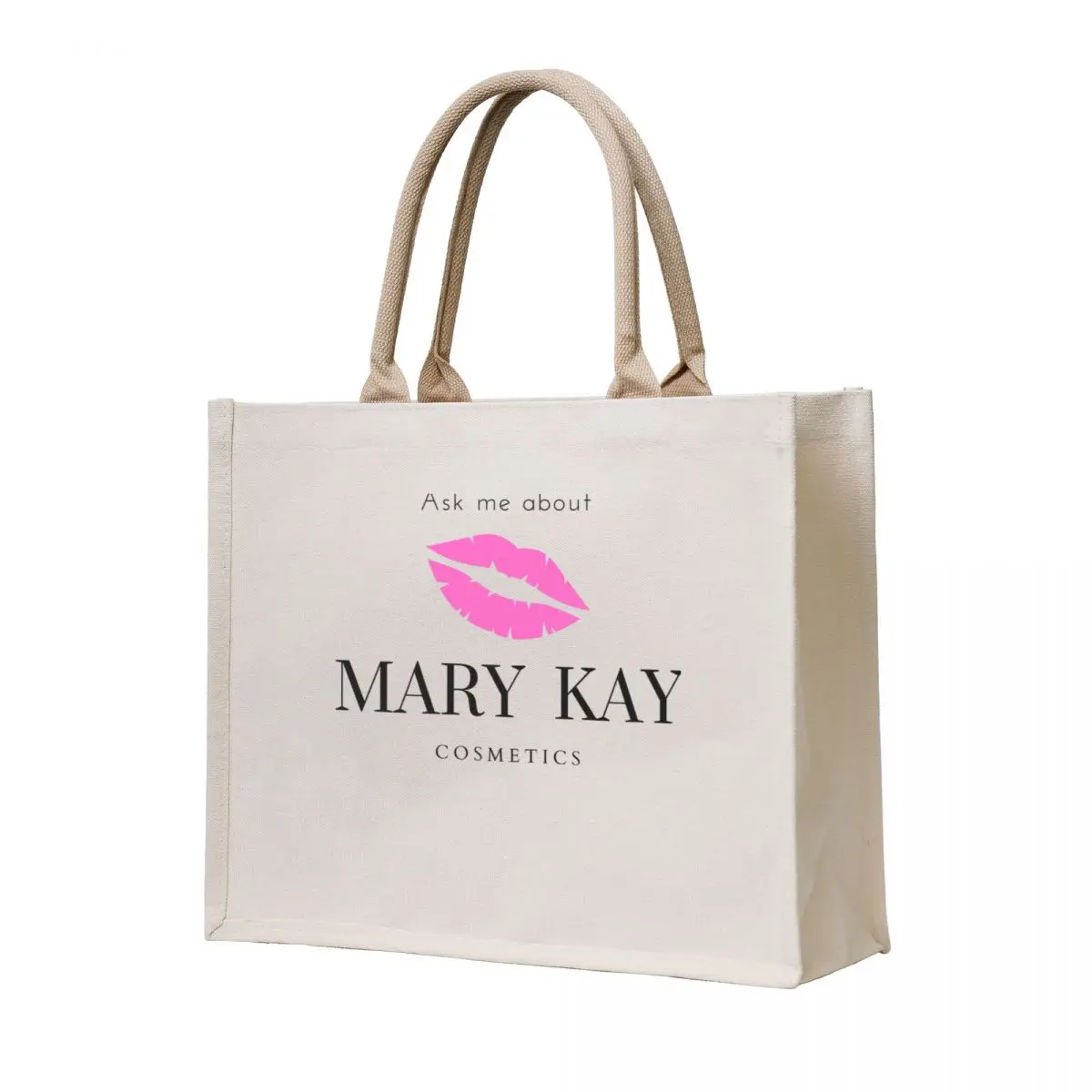 

Ask me about Mary Kay cosmetics Tote Bag tote bag university woman shopping bag Handbags luxury women
