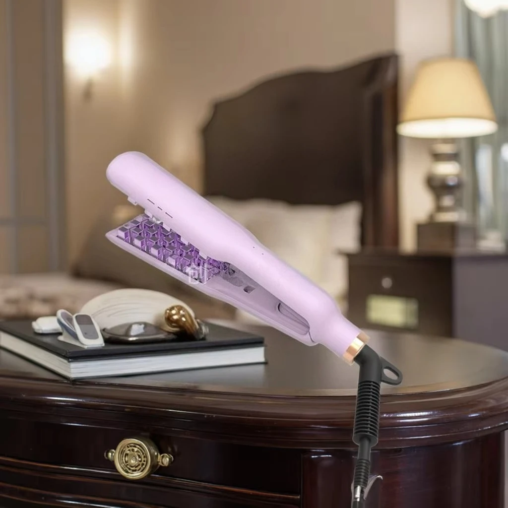 

Mini LED Electric PTC Ceramic Fast Hair Curling Iron with Negative Ion LED Temperature Display for All Hair Types Household Use