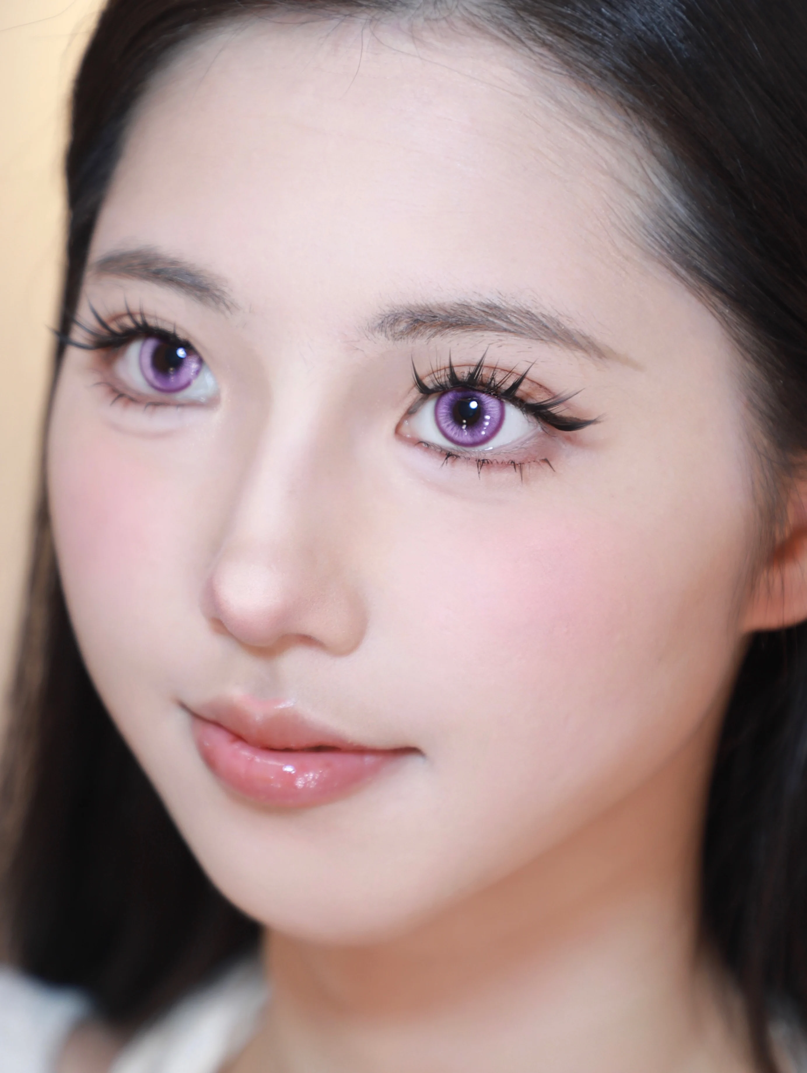 Abgestufte 1 Paar farbige Kontaktlinsen Halloween Cosplay Softlens 14,2 mm 6 Monate – Detail 23