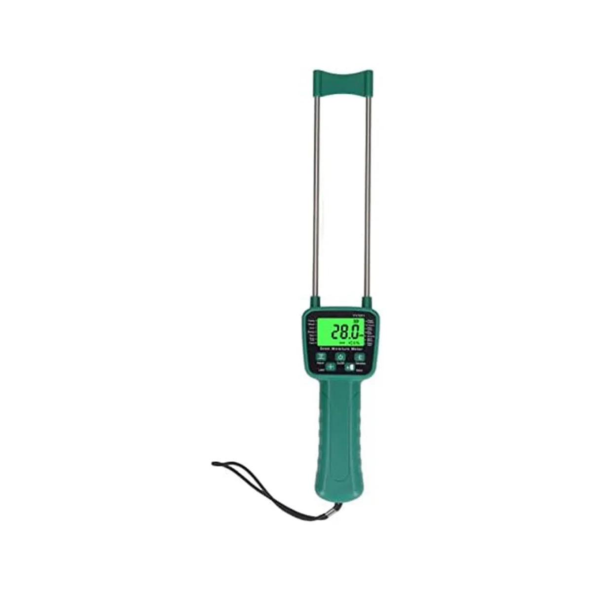 

Hay Moisture Tester, Portable Hay Moisture Meter, Digital Grain Moisture Meter with LCD Display for Cereal Straw,Soybean