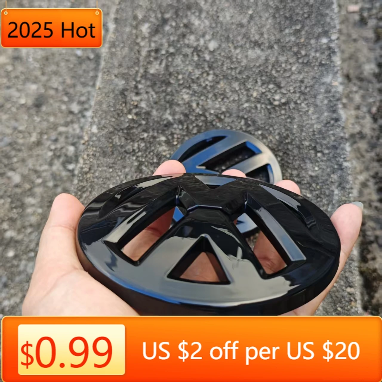 

2025 популярные подстаканники, 2 шт., передняя решетка автомобиля/задняя эмблема, крышки, наклейка с логотипом для Touareg 2016-2018, крышка эмблемы автомобиля