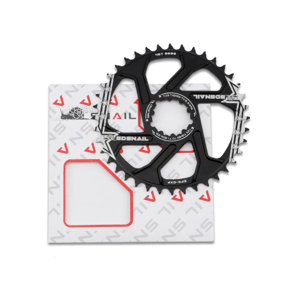 SNAIL  Bicycle Chainring Wide Narrow Teeth Chainwheel 30-40T Crankset Crown for Sram 11/12S NX XX XO GX Single Disc Parts