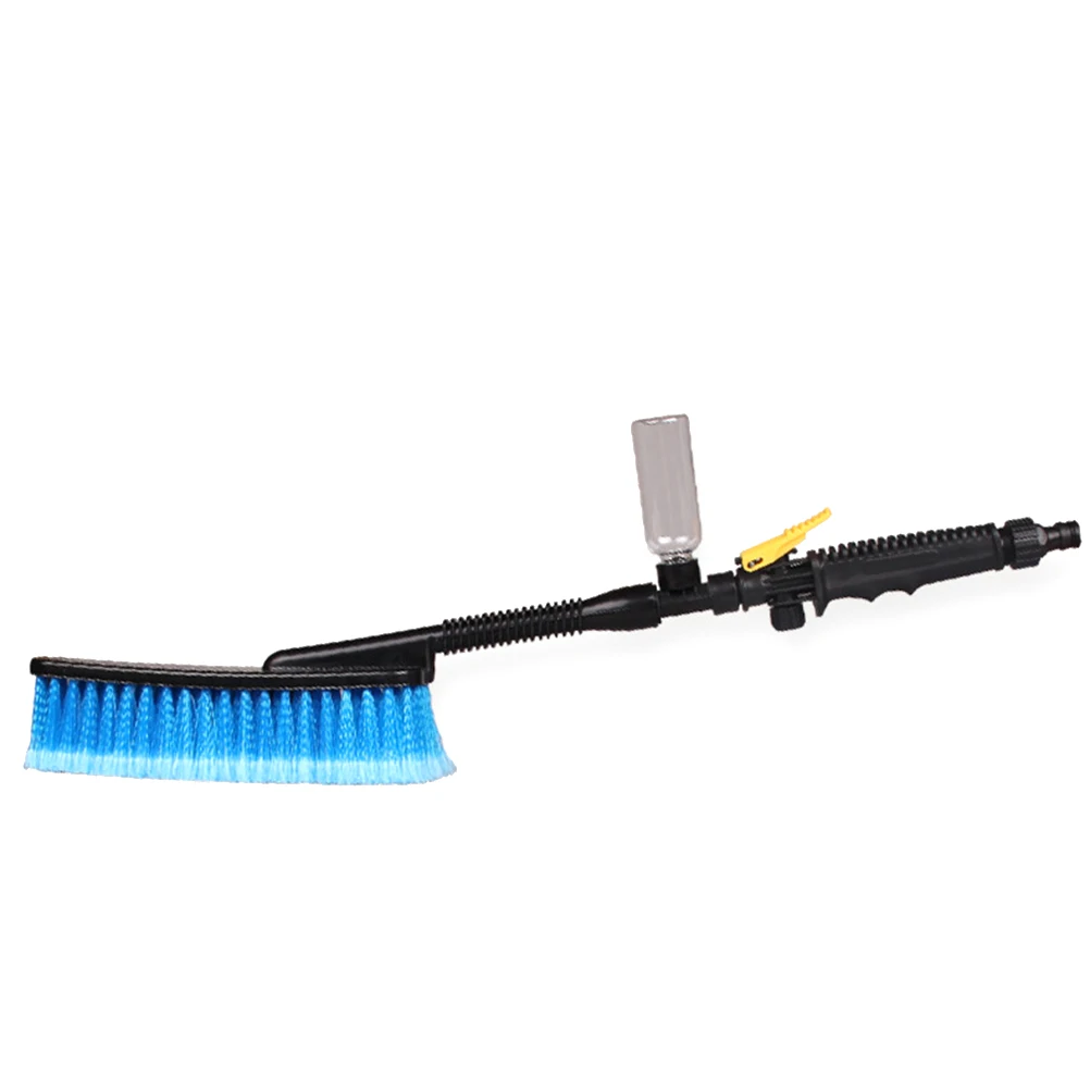 

Long Handle Car Cleaning Brush Foam Dispenser Soft Bubbles Spray Water Vehicle Home Auto Multipurpose Built in Filter Sponge