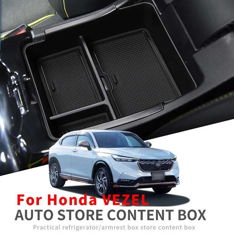 

For Honda VEZEL 2022 2023 2024 2025 Storage Box Armrest Box Gas Car Room Interior Decoration Auto Accessories