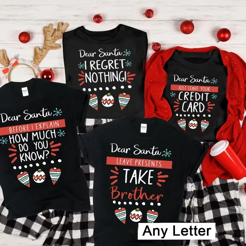Family Matching Christmas Shirt Couple Christmas Outfit Gifts Funny 2025 Top Merry Christmas Shirt  Family Group Shirt Mama