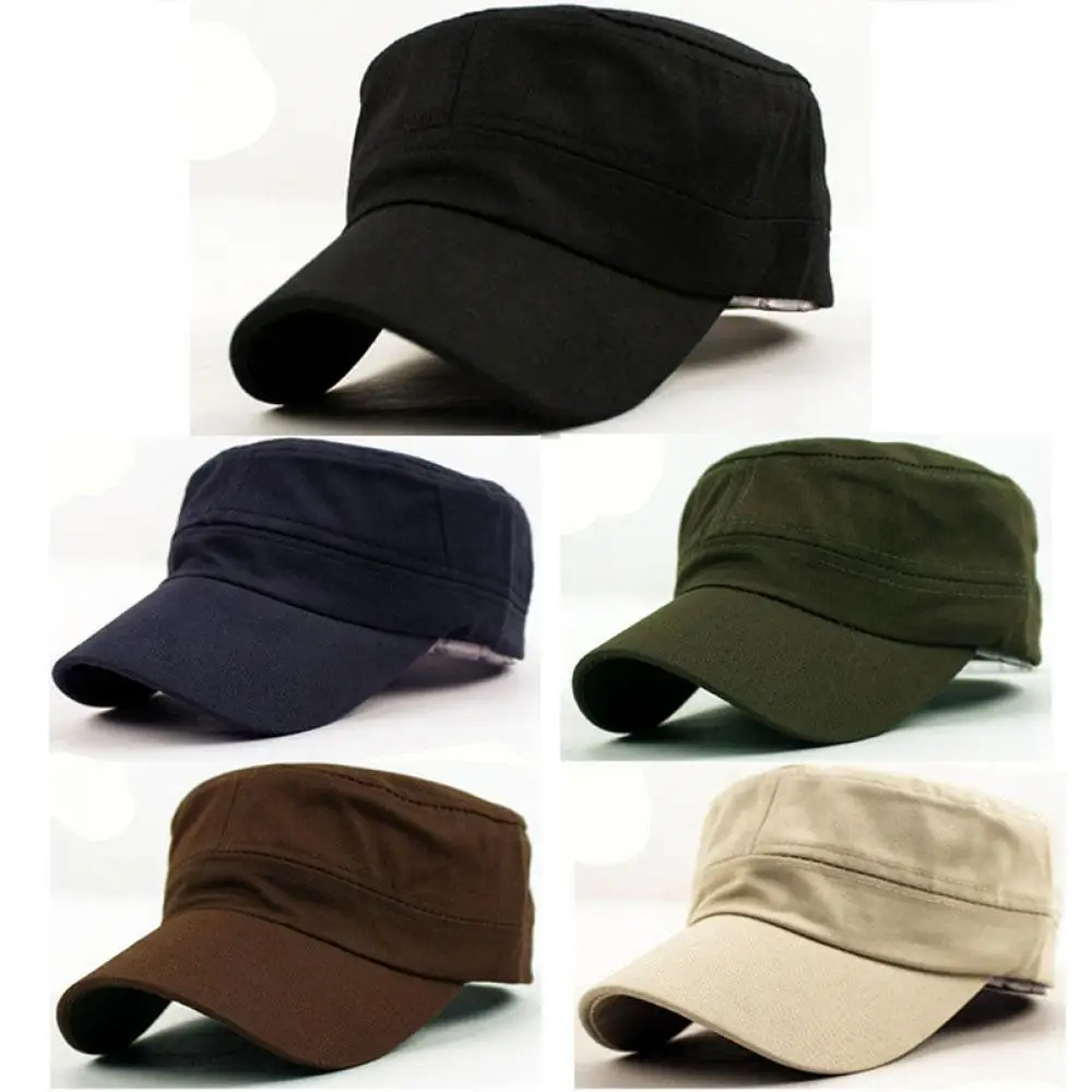 Men Women  Hat  Cadet Combat Fishing Baseball Cap Spring Summer Outdoor Sunscreen Cap Classic