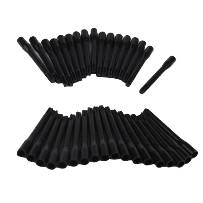 

50 шт., стержни для перемешивания чернил для татуировки, пластиковые палочки для смешивания, инструмент для смешивания пигментов, смеситель чернил для дизайна ногтей