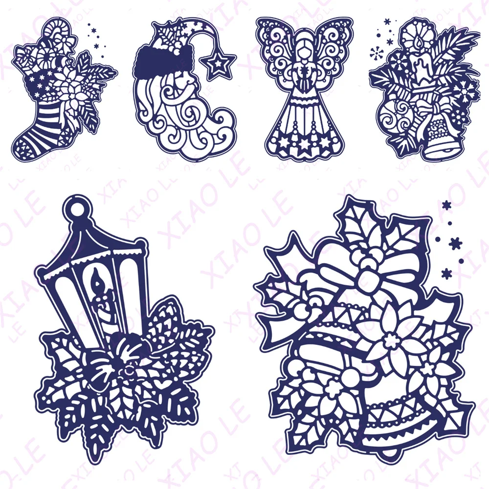 

Merry Christmas Edge Winter’s Glow Die Metal Craft Cutting Dies Diy Scrapbook Paper Diary Decoration Card Handmade Embossing Ne