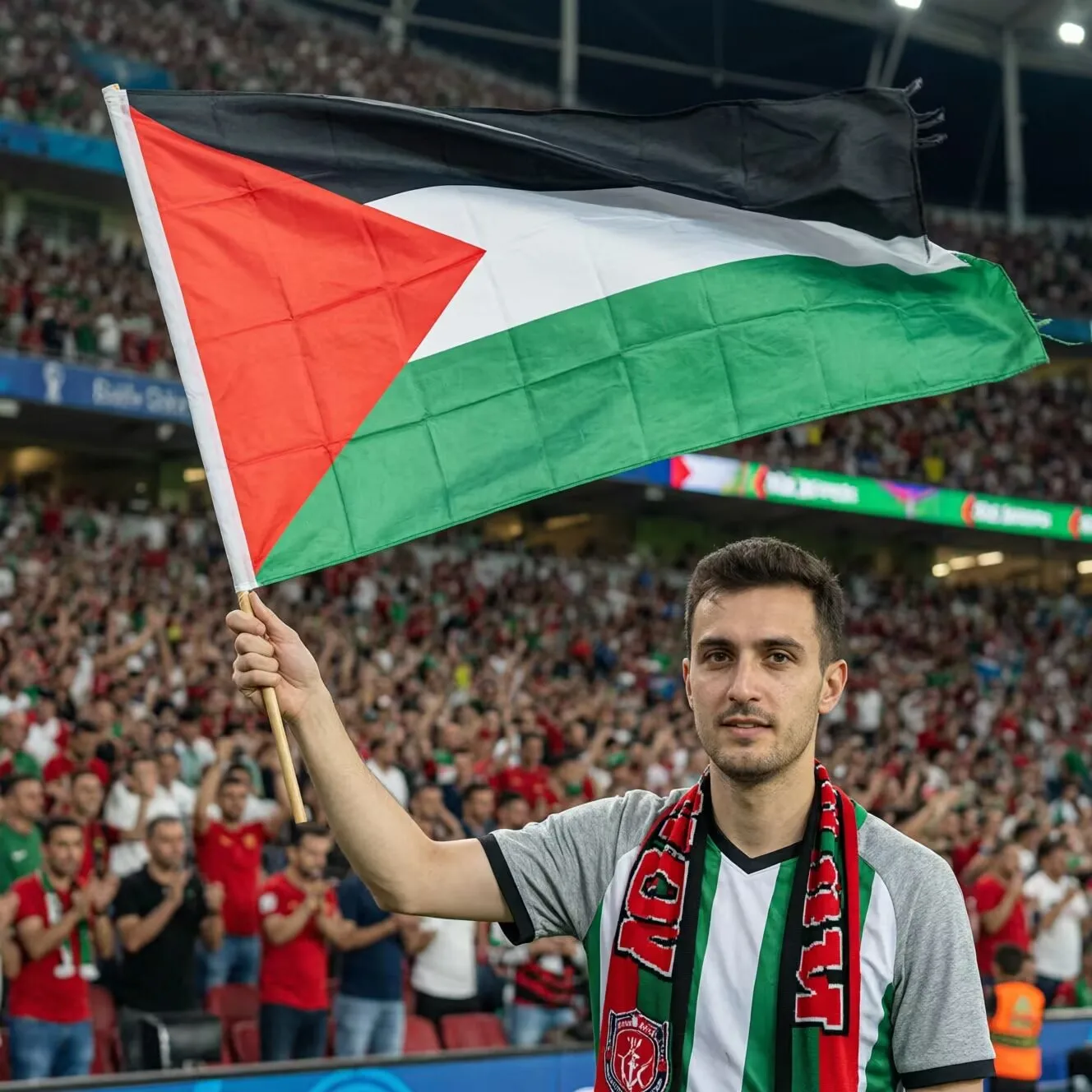 Xvggdg 150 x 90cm   Large Palestine Flag Polyester Gaza Palestinian  banner