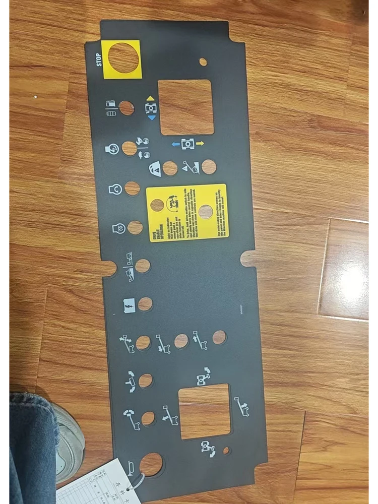 824522 824522GT Platform Control Panel Decal Used For Genie Lift parts