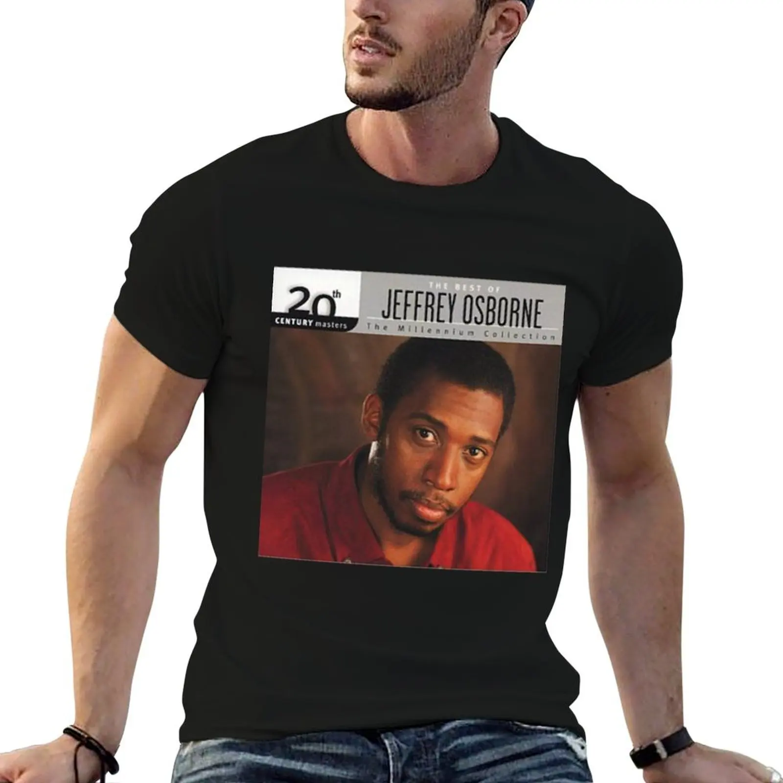 

Jeffrey Osborne Millennium Collection 20th Century Masters T-Shirt t shirts for man cotton funny man t shirts for men T-Shirt
