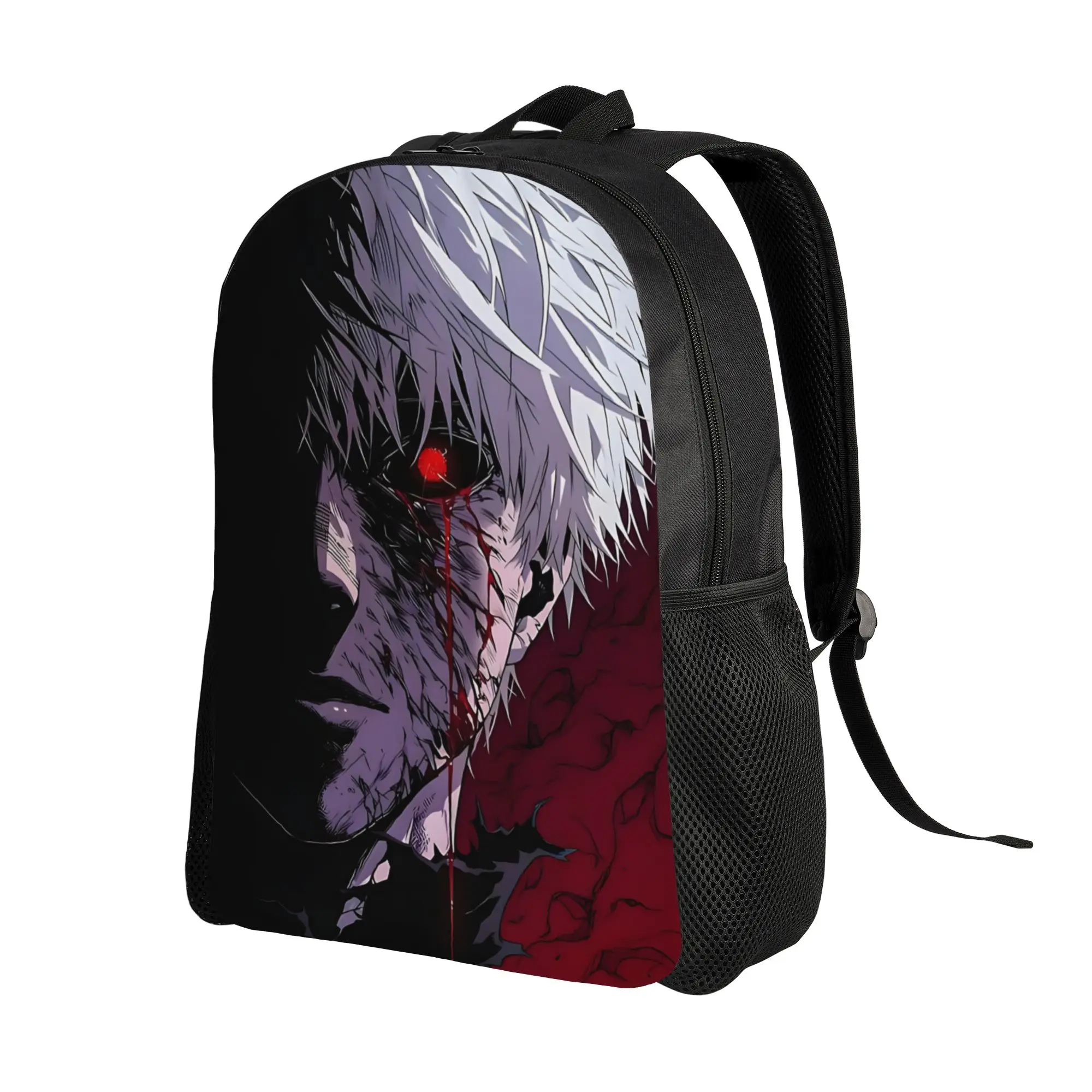 Fashion Halloween Tokyo Ghoul Kaneki Backpacks Its Bag  mochila Outdoor Large Capacity Rucksack