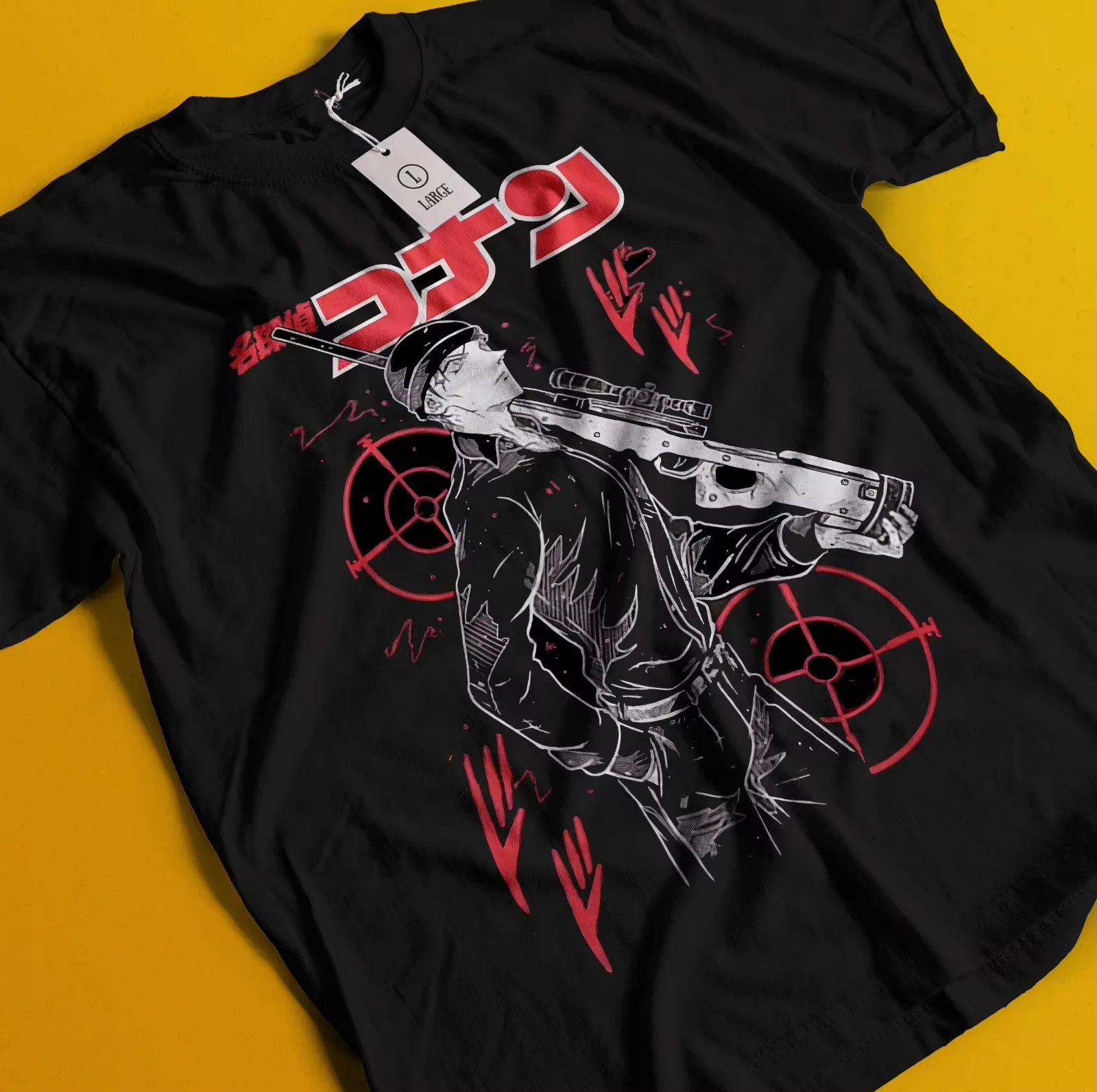Camiseta Detective Conan 2026, camiseta de Detective Conan, camiseta Akai Shuichi, camiseta Vermouth Gin Ran de alta calidad