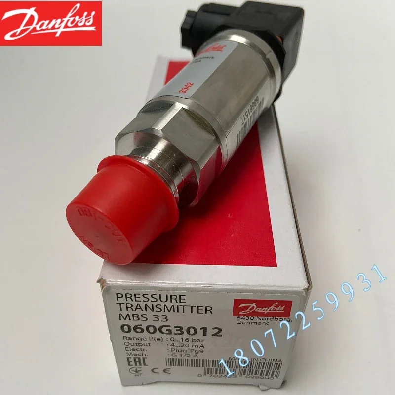 2026.4 DANFOSS MBS4500-DE11-A1AB08-0 060G5766 Danfoss Pressure Transmitter Ordering