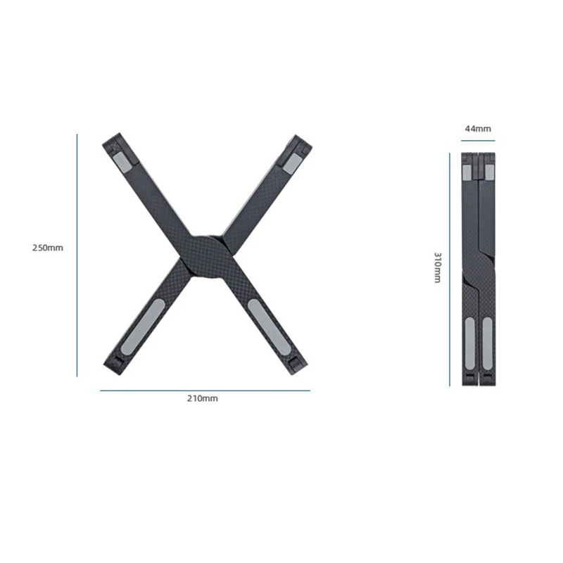 Foldable Laptop Stand, Tablet Stand, Portable Silicone Cooling Lift, Computer Base Holder, Adjustable Stand,