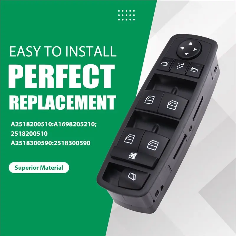 Regulator Switch Console Button Window Control A2518200510 A2518300590 For W251 X164 GL R-Class GL320 R350-N31R