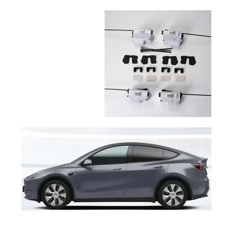 Car Accessories Automatic Locks Switch Door Auto Soft Close Doors For Tesla Model 3 Y Smart Suction Door