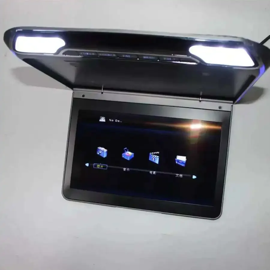 Multimedia video player mirror link 11.6 inches/14 inches 1160 * 780 roof ceiling monitor screen remote control
