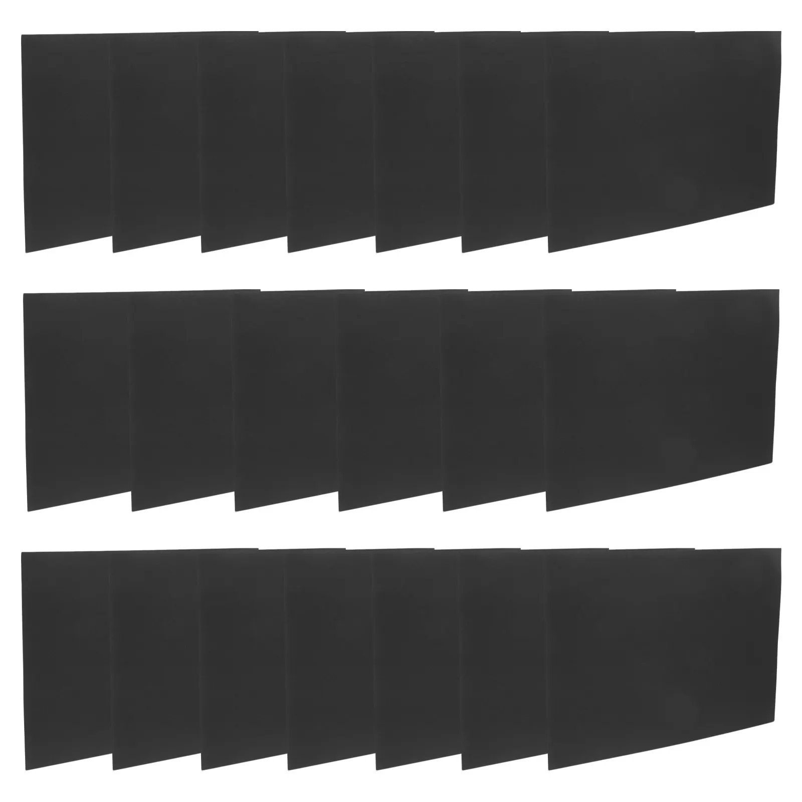 

20Pcs A4 Black Cardstock 250G Thick Paper for Printing Writing Copying Calligraphy Book Covers Awards Stationery Craft Projects