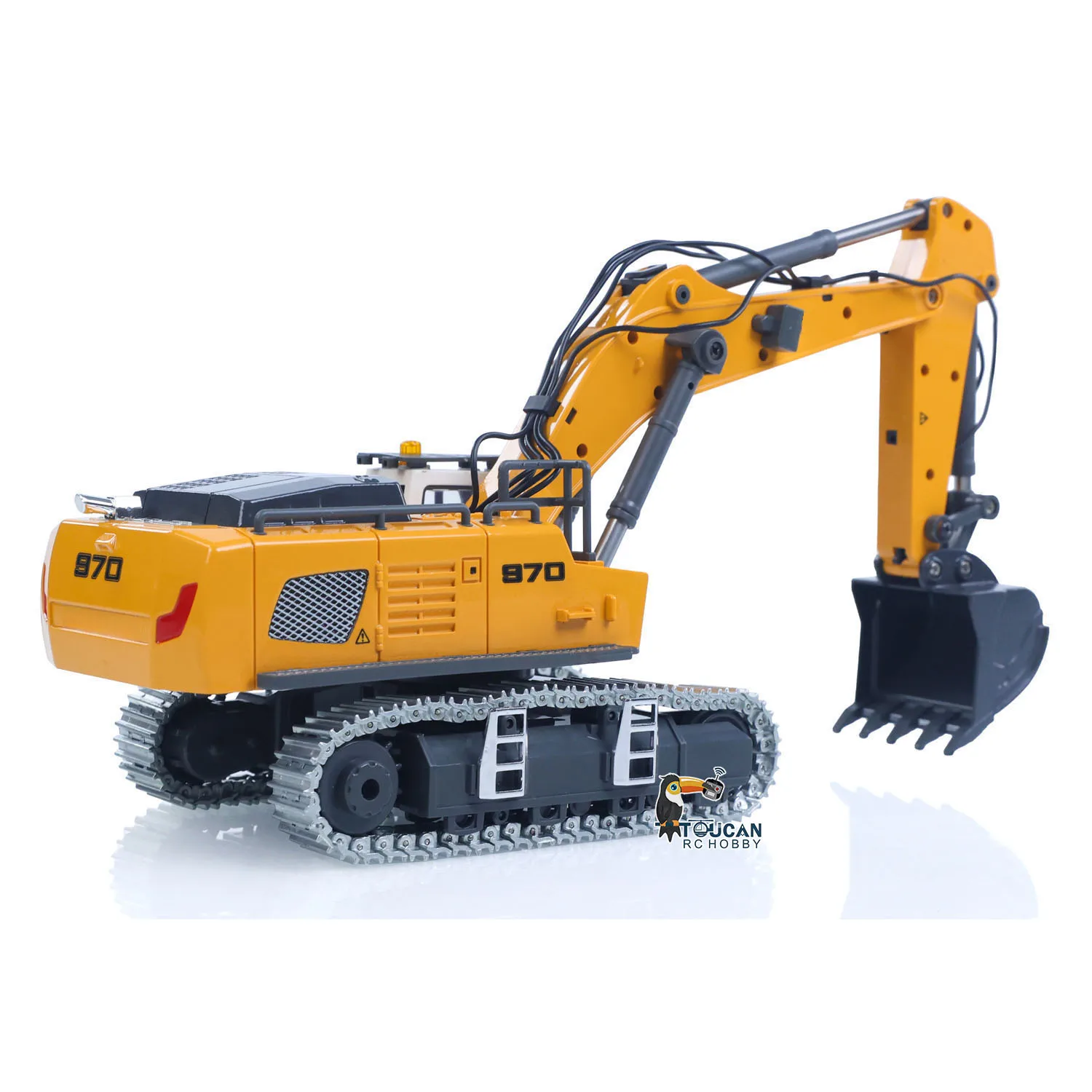 ギフト ミニ 1/50 RTR 970 RC ショベルカー ラジコン ディガー トラック マシン 建設車両 ホビー ライト サウンド おもちゃ 男の子向け