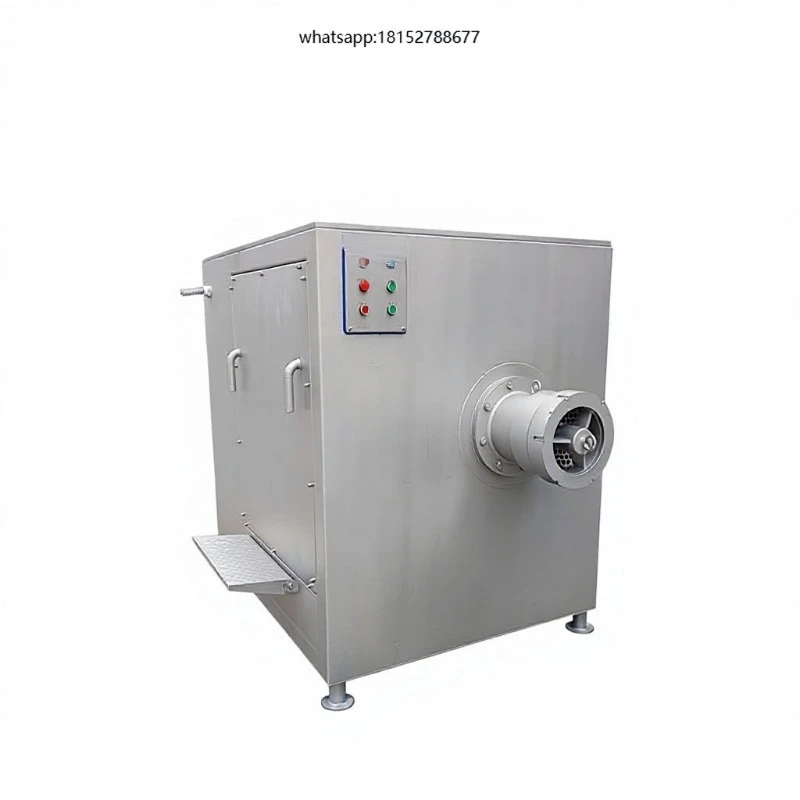 Industrial Frozen Meat Block Mincing Grinding Machine ~4.5t/h Capacity 380V Automatic Processing Equipment