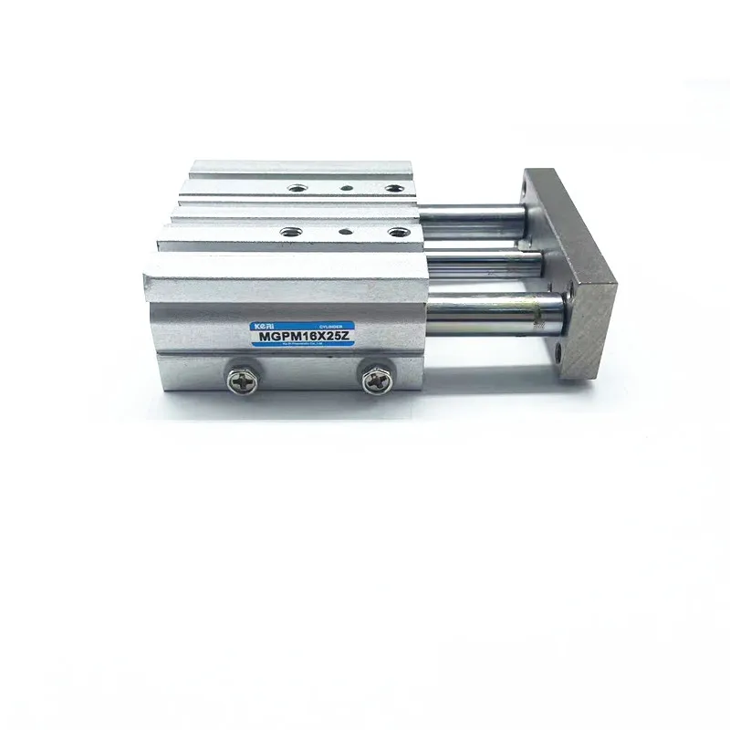 MGPM16-10Z MGPM16-20Z MGPM16-25Z Compact Guide Cylinder Thin Three-axis Cylinder with Rod Cylinder MGPM Series